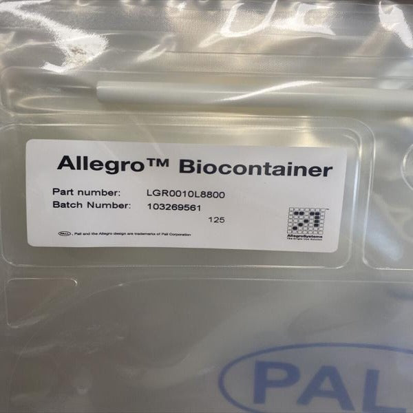 Pall Allegro Biocontainer System 10 L Sealed 4 Systems Other Pall