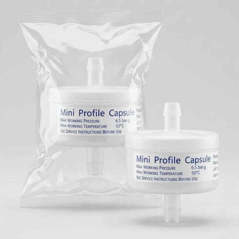 Pall Capsule Filter Mini Profile 1 um 46 cm2 1/2 in. Barb BYY010P6 Filters Pall