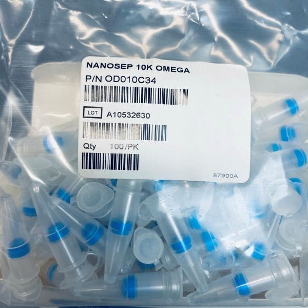 PALL Centrifuge Filter Tube Nanosep 10 OMEGA 100 Filters Filters Pall