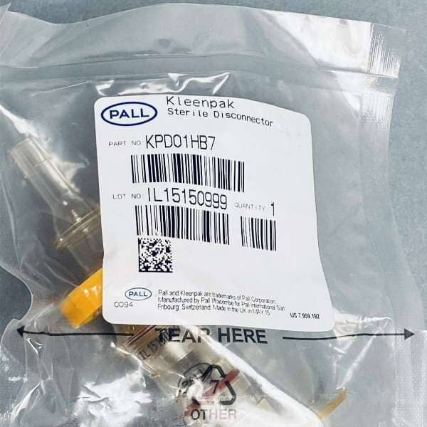 Pall Kleenpak Sterile Disconnector 1/4 in. HB Total of 2 Disconnectors Filters Pall