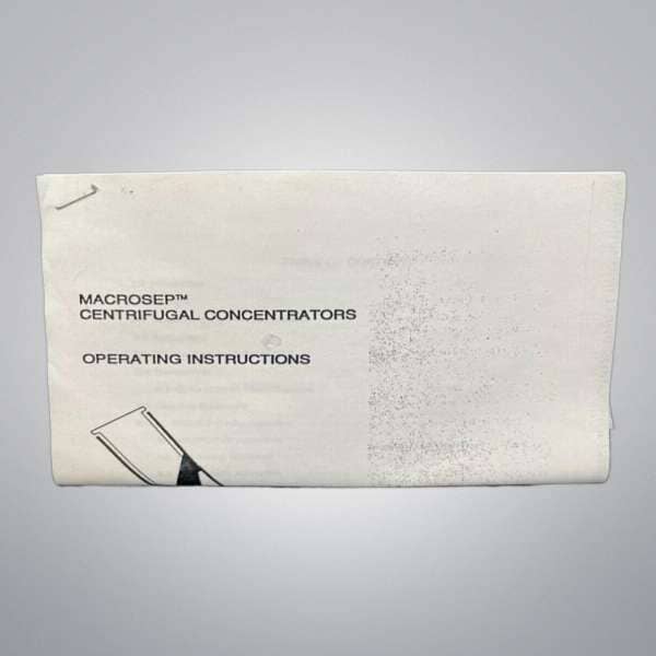 Pall Macrosep Centrifuge Filter 30K MWCO Red 5 Filters Filters Pall