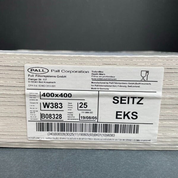 Pall Seitz Filter Sheets EKS Series Total of 50 Filters Filters Pall