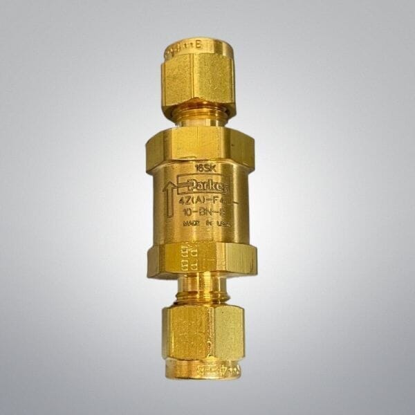 Parker Inline Filter 1/4 in. Union Brass Coupling — Life Sciences Trading