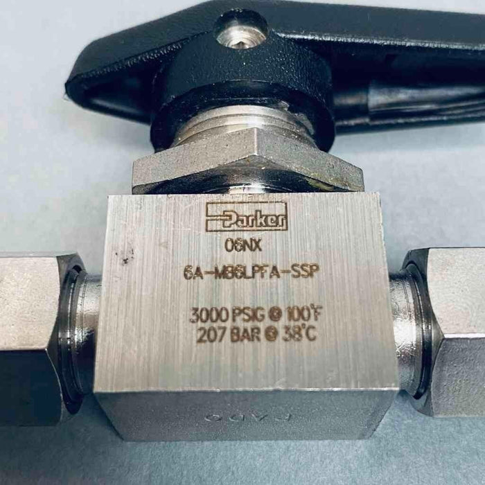 Parker Manual 2-Way Ball Valve 3000 PSI Other Valves & Manifolds Parker