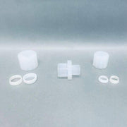 Parker Pargrip Straight Connector 3/4 x 1/2 in. Tube OD Compression PFA Compression Fittings Parker