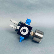 Parker Watts Pressure Regulator 1/4 in. with Pressure Gauge and Wall Mount Air Pressure Regulators Parker