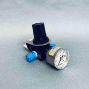 Parker Watts Pressure Regulator 1/4 in. with Pressure Gauge and Wall Mount Air Pressure Regulators Parker