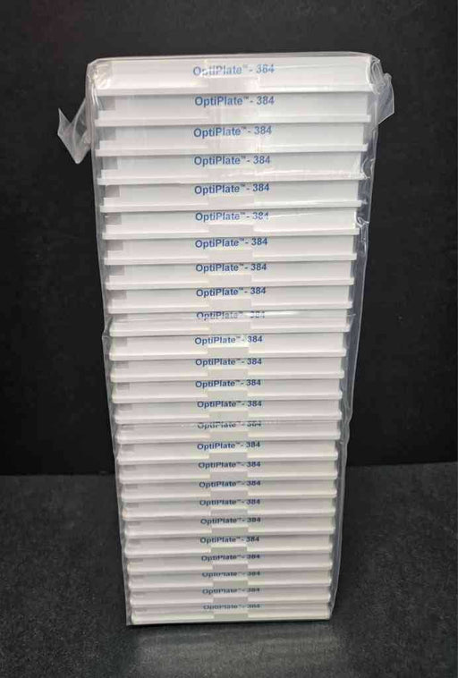 PerkinElmer Microplate OptiPlate 384 Well 105 ul White Polystyrene 50 Plates Microplates PerkinElmer