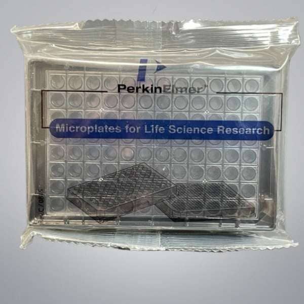 PerkinElmer Microplate with Lid 96 Well Black TC Treated 20 Plates Lab Consumables::Storage and Culture Plates PerkinElmer