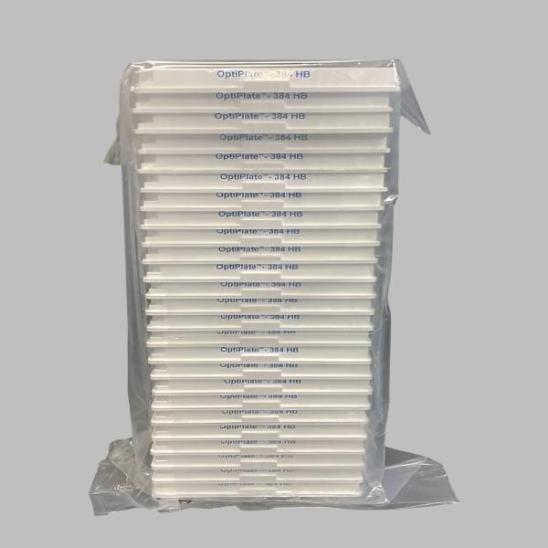 PerkinElmer OptiPlate Microplate 96 Well Half Area Sealed Pack of 50 Plates Lab Consumables::Storage and Culture Plates PerkinElmer