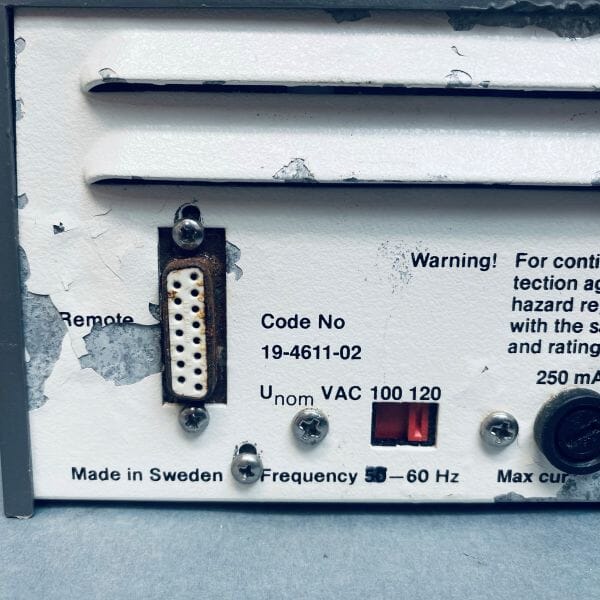 Pharmacia LKB P-1 Peristaltic Pump Single Channel Peristaltic Pumps Pharmacia