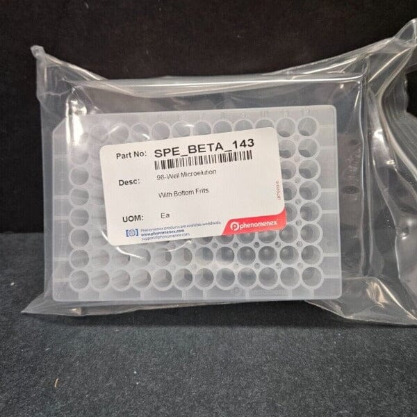 Phenomenex Microplate Polymeric SPE Microelution 96 Well Sealed Plate Filters Phenomenex