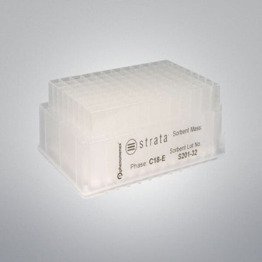 Phenomenex Strata Microplate 96 Well C18-E 55 um 50 mg Each Well 2 Sealed Plates Filters Phenomenex