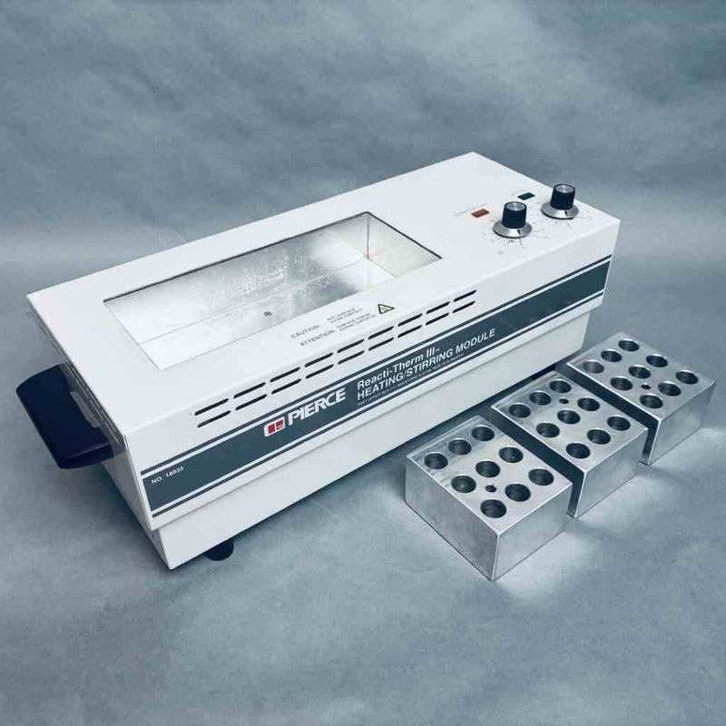 Pierce Reacti-Therm III Heating Stirring Module with Assorted Heating Blocks Lab Incubators Pierce