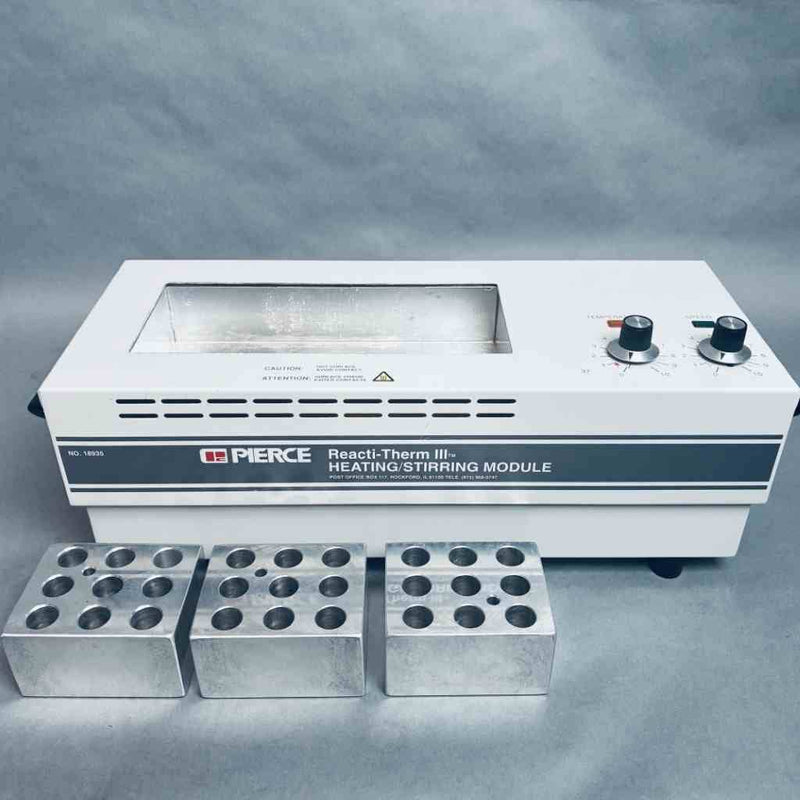Pierce Reacti-Therm III Heating Stirring Module with Assorted Heating Blocks Lab Incubators Pierce