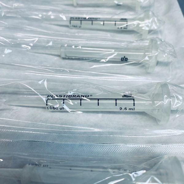 Plastibrand Bio-Cert PD-Tips Pipette Tips Sterile 2.5 ml BrandTech Lot of 56 Pipets & Pipette Tips BrandTech