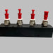 Polyconn Vacuum Manifold Assembly for Agilent IDP-3 Dry Scroll Pump Lab Equipment: Other Lab Equipment Polyconn