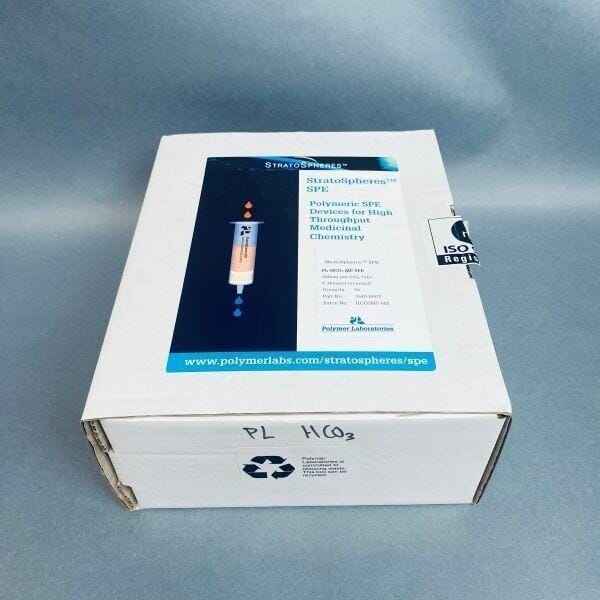 Polymer Laboratories StratoSpheres SPE PL-HCO3 MP 200 mg / 6 ml Pack of 50 Chromatography Columns & Reservoirs Polymer Laboratories