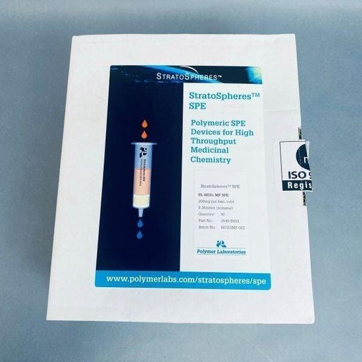 Polymer Laboratories StratoSpheres SPE PL-HCO3 MP 200 mg / 6 ml Pack of 50 Chromatography Columns & Reservoirs Polymer Laboratories