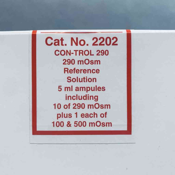 Precision Systems CON-TROL 290 mOsm Reference Solution 5 ml Ampules Pack of 12 Other Test, Measurement & Inspection Precision Systems