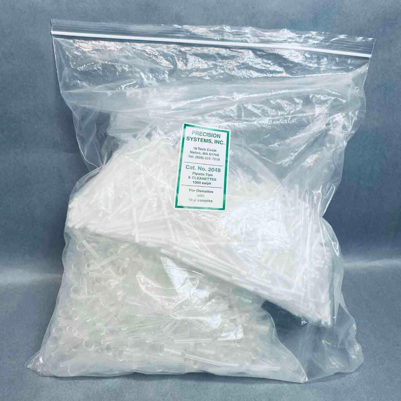 Precision Systems Pipette Tips and Cleanettes Pack of 660 Tips and 1000 Cleanettes Pipettes & Pipette Tips Precision Systems