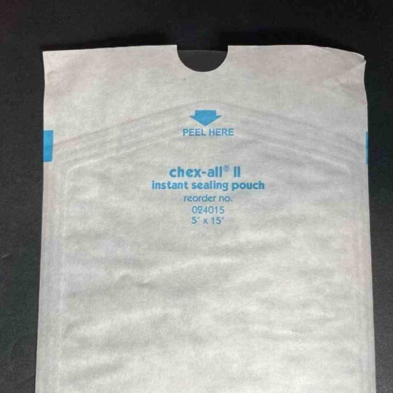 Propper Chex-All II Sterilization Pouch Instant Sealing 5 x 15 in. 250 Pouches Other Medical & Lab Equipment Propper