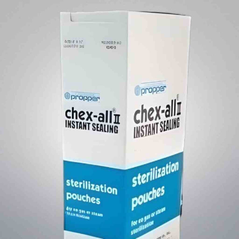 Propper Chex-All II Sterilization Pouch Instant Sealing 5 x 15 in. 250 Pouches Other Medical & Lab Equipment Propper
