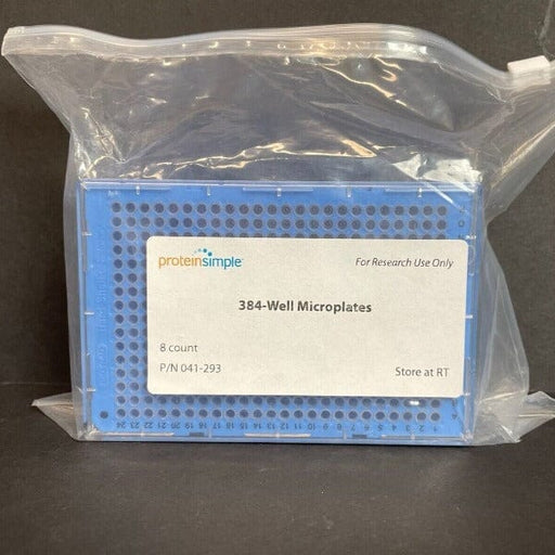 ProteinSimple Microplate 384 Well with Lid Pack of 8 Plates Lab Consumables::Storage and Culture Plates Proteinsimple