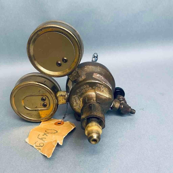 Purox Oxygen Gas Regulator CGA-540 with Gauges Air Pressure Regulators Purox