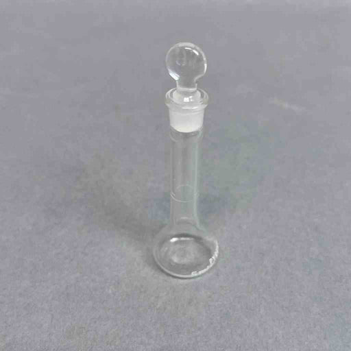 PYREX Class A Volumetric Flask 5 mL with #8 Glass Stopper - Set of 12 Flasks Jointed Glassware PYREX