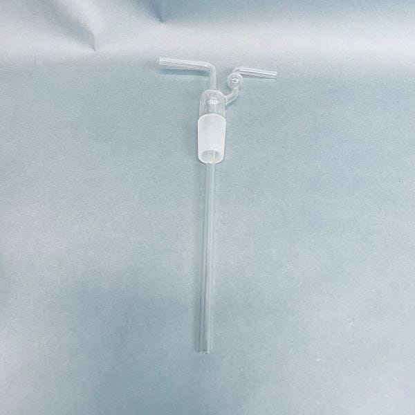 Gas Syringe Pyrex Pyrex Gas Washing Bottle with Plain Tip Tube 125 ml — Life Sciences Trading