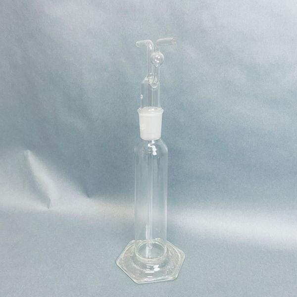 Pyrex Gas Washing Bottle with Plain Tip Tube 125 ml Glassware PYREX