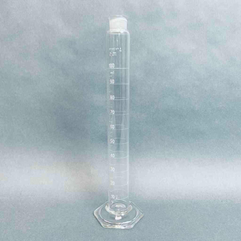 Pyrex Graduated Cylinder 100 ml #16 Joint Opening Graduated Cylinders PYREX