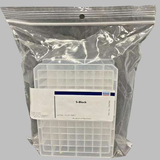 Qiagen 19585 Storage Plates 2.2 ml S-Block 96 Well Lab Consumables::Storage and Culture Plates Qiagen