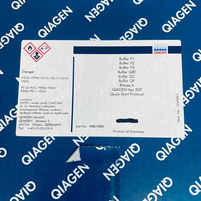 Qiagen Plasmid Maxi Kit Total of 25 Qiagen-tip Columns Lab Equipment: Other Lab Equipment Qiagen