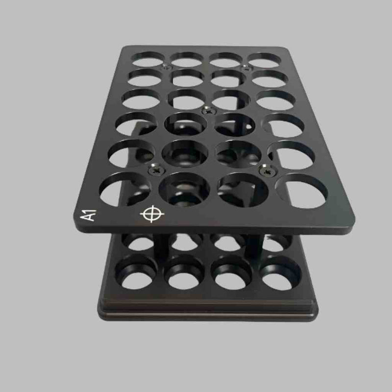 Qiagen Tube Rack 24 Place 13 ml Tubes Compatible with Biorobot 8000 Total of 4 Tube Racks Qiagen