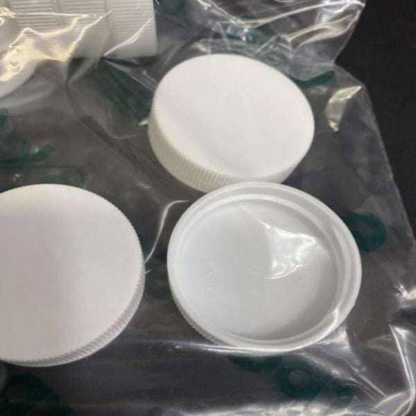 Qorpak Cap 38-400 White Polypropylene 48 Bags with 12 Caps Each Lab Consumables::Tubes, Vials, and Flasks Qorpak