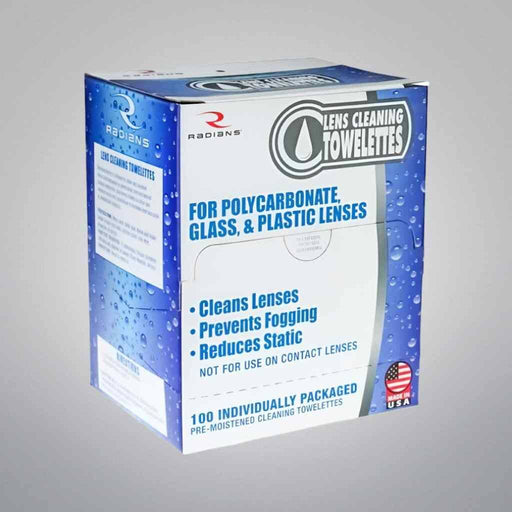 Radians Lens Cleaning Towelettes - 20 Boxes, 2000 Wipes Other Medical & Lab Equipment Radians