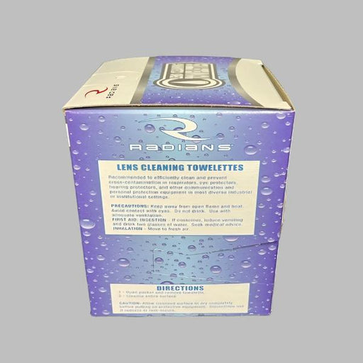 Radians Lens Cleaning Towelettes 20 Boxes with 100 Wipes Each Other Radians
