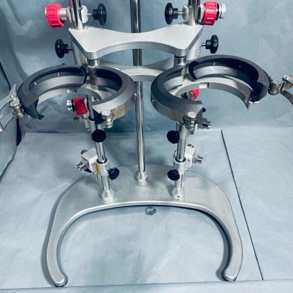 Radleys Reactor Ready Pro Duo Lab Stand for 2 Bioreactor Vessels with Drip Pan Lab Equipment::Bioreactors & Fermenters Radleys