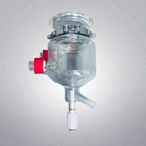 Radleys Vacuum Jacketed Process Vessel Kit 500 ml with Stirrer and Probe Lab Equipment::Bioreactors & Fermenters Radleys