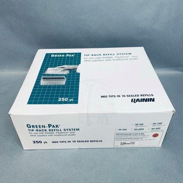Rainin Filtered Pipette Tips 200 ul Green-Pak GP-200F 7 Racks of 96 Tips Each Pipets & Pipette Tips Rainin