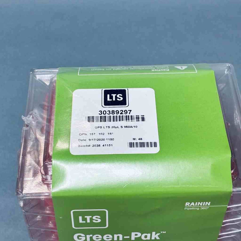Rainin Green-Pak 10 ul Tip Rack Sterile 10 Refills of 960 Tips Total Pipets & Pipette Tips Rainin