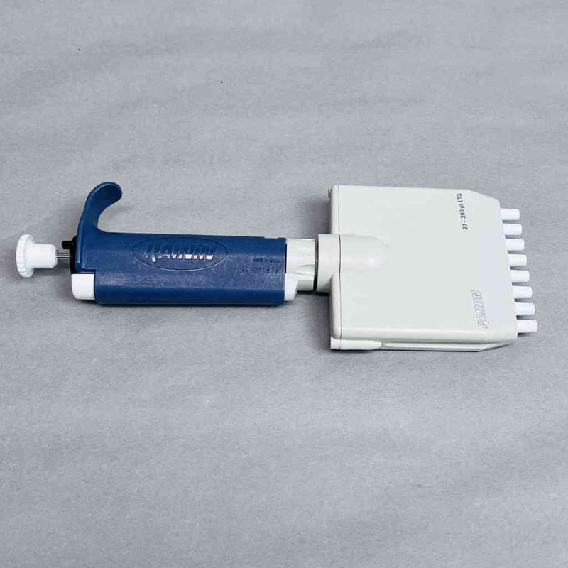 Rainin Multichannel Pipette 200 ul 8 Channel LTS Pipet Lite Pipettors/Automatic Pipettes Rainin