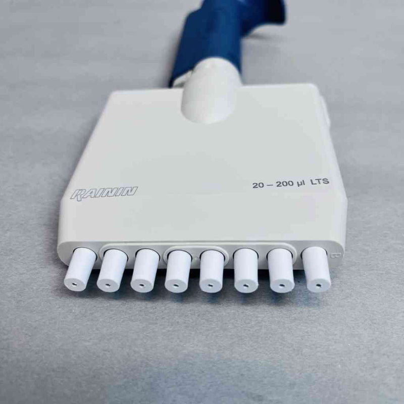 Rainin Multichannel Pipette 200 ul 8 Channel LTS Pipet Lite Pipettors/Automatic Pipettes Rainin