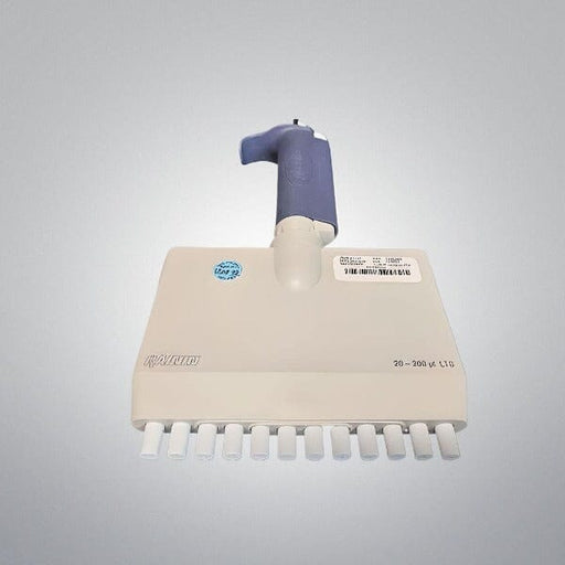 Rainin Pipet Lite Manual Pipettor 200 ul 12 Channel Pipette Pipettes & Pipette Tips Rainin