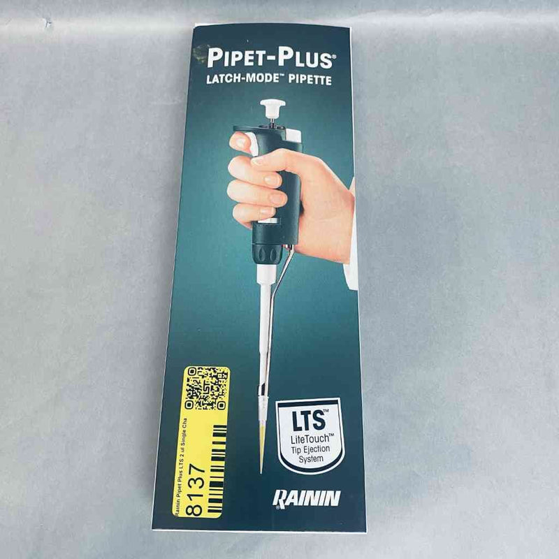 Rainin Pipet Plus LTS Single Channel Pipette 0.2-2 ul Pipettors/Automatic Pipettes Rainin