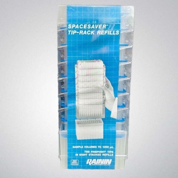 Rainin Pipet Tip Space Saver Tip-Rack Refills 1000 ul 8 Racks with 96 Tips Each Pipettes & Pipette Tips Rainin