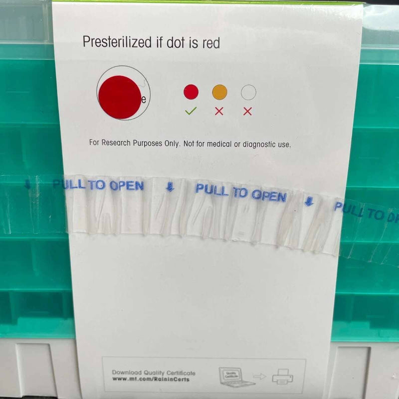 Rainin Pipette Tip StableStak 250 ul 5 Racks with 192 Tips Each - 960 Tips Total Pipets & Pipette Tips Rainin