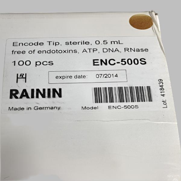 Rainin Pipette Tips 0.5 ml Positive Displacement Indiv Sealed Total of 200 Tips Pipettes & Pipette Tips Rainin